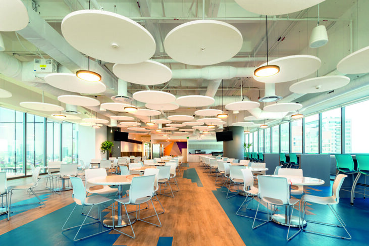 Detailaufnahme Selecta loop ceiling canopy