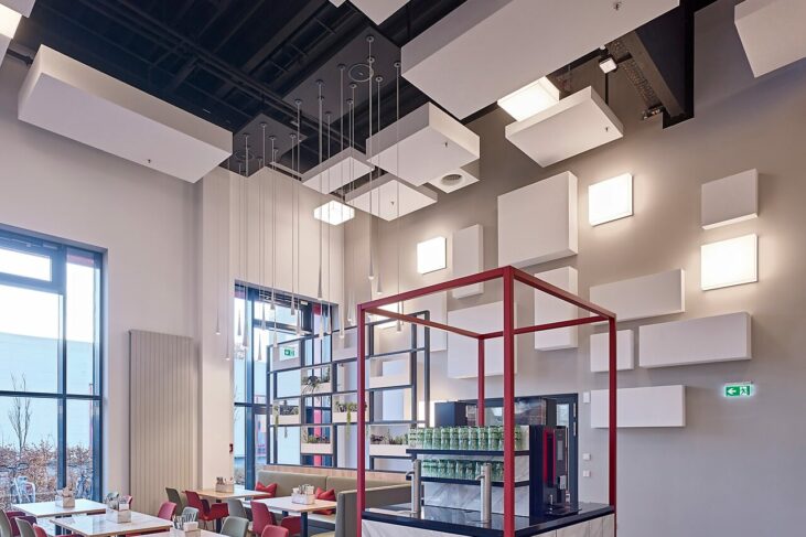 Detailaufnahme Corpus wall absorber