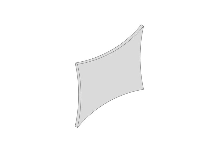 Detailaufnahme Curve 2 wall absorber