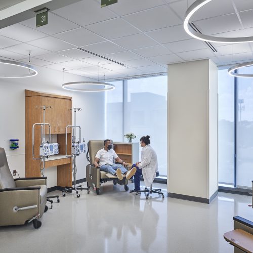 Moody Outpatient Center Parkland Hospital, TX – kezelőhelyiség